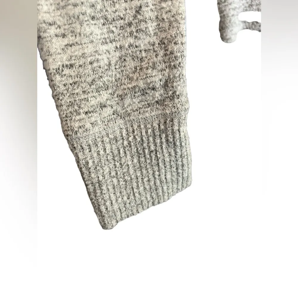 Abercrombie and Fitch Soft A&F Cozy Open Front Long Line Cardigan Gray Small - Image 8