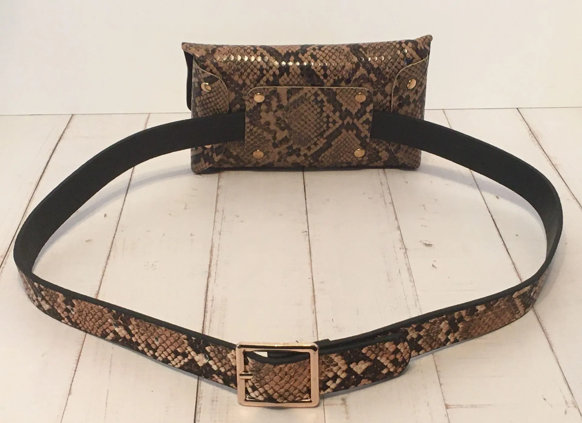 Waist Pack/Belt Bag Brown - Image 3