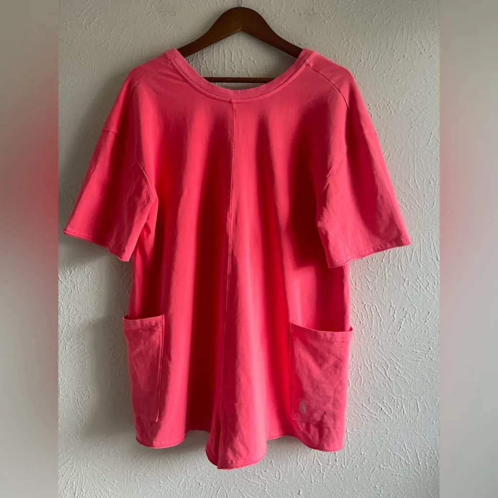 Free People Movement Hot Shot Tee Romper Size S NWOT - Image 3