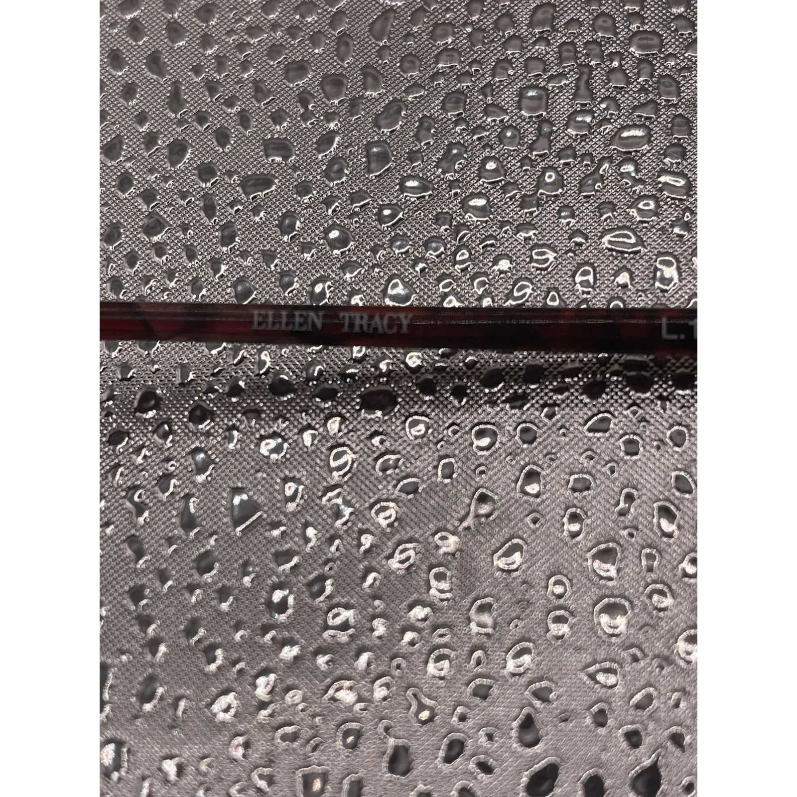 Ellen Tracy Eyeglasses Frames MONTERREY Wine Marble Cat Eye Full Rim 52-15-135 5 - Image 3