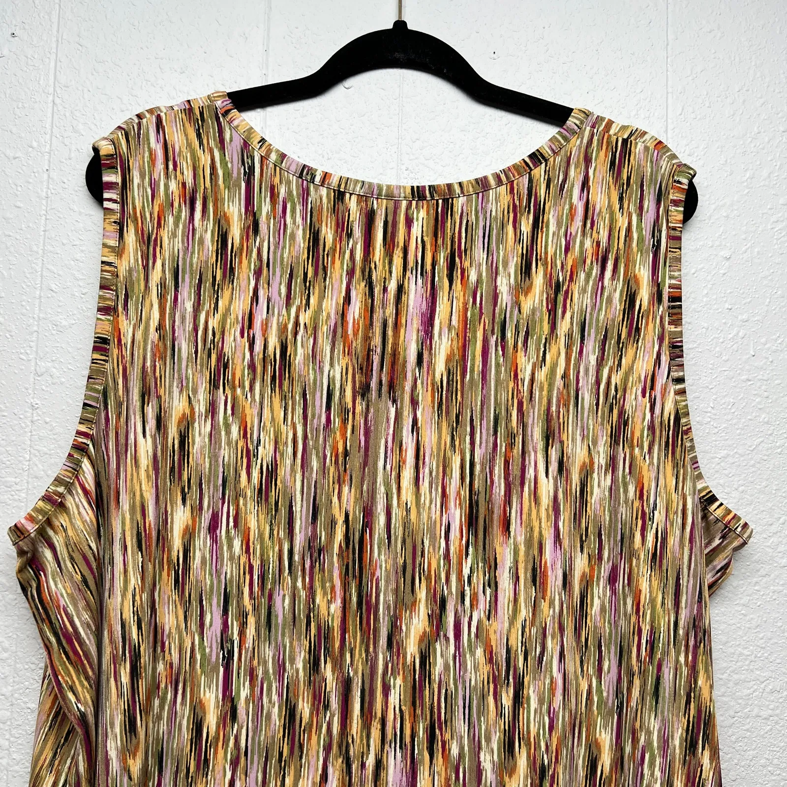 JNS Easy Dressing Multicolor Top Womens 4X Business Workwear Career Party Event Pink - Image 6