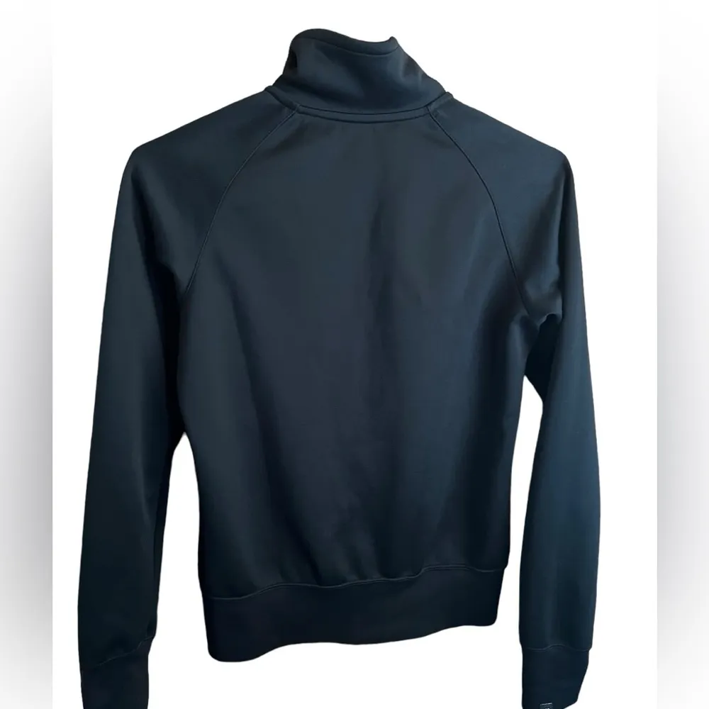 Nike The Athletic Dept Womens Small Black Long Sleeve Full Zip Track Jacket flaw - Image 2