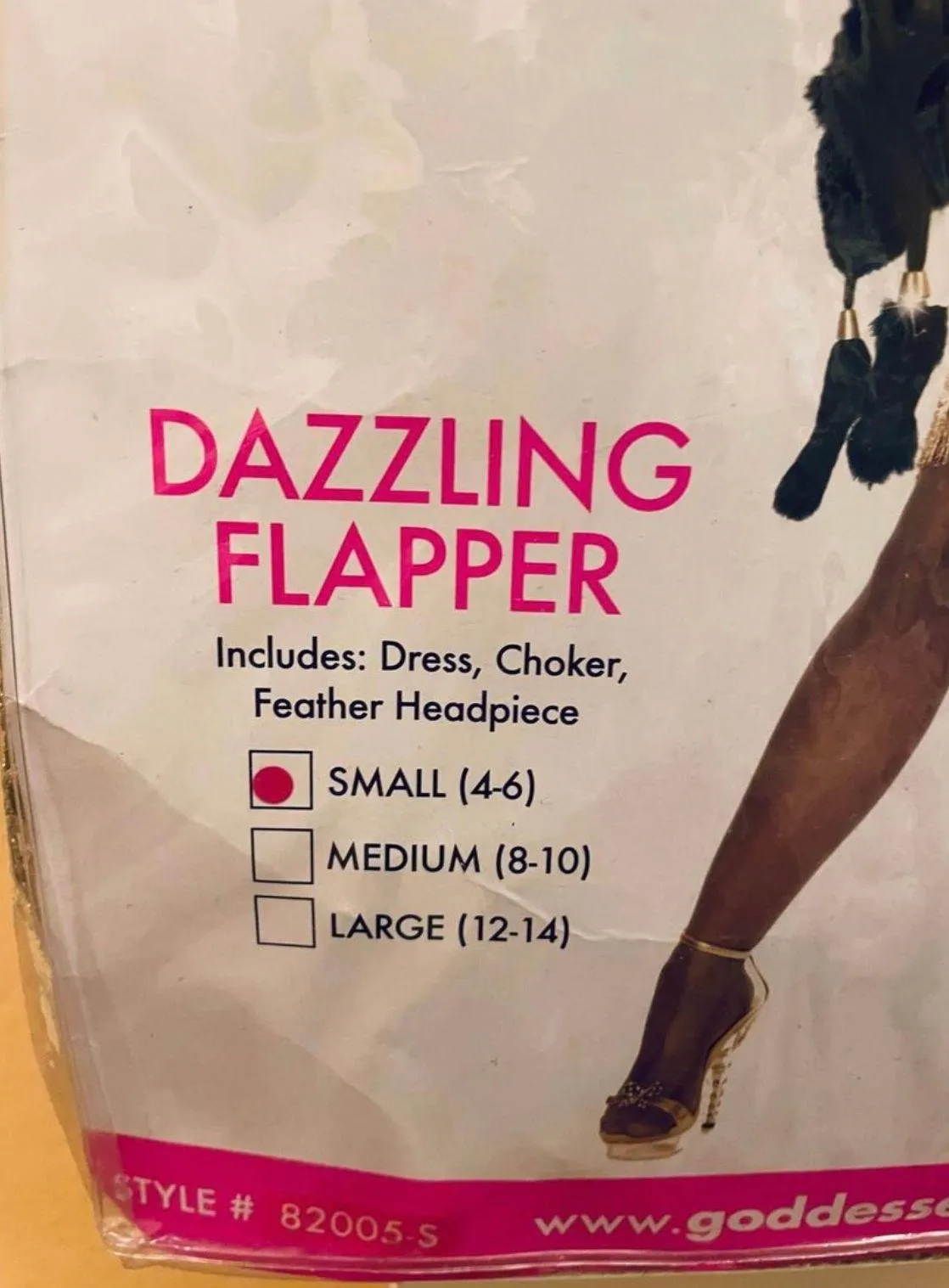 Dazzling Flapper Costume - Image 3