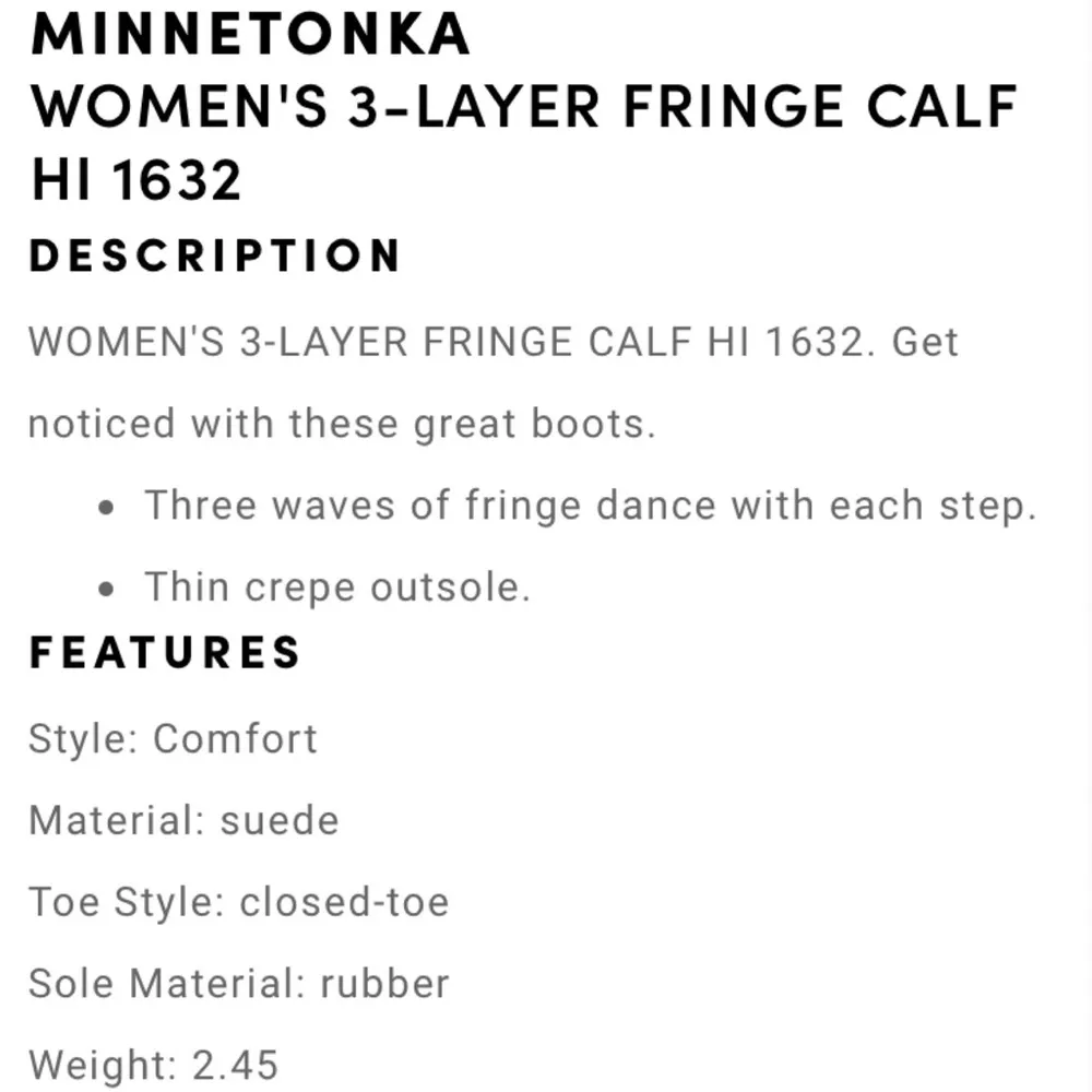 Minnetonka 3-Layer Fringe Calf Hi Suede Boot 9 - Image 16