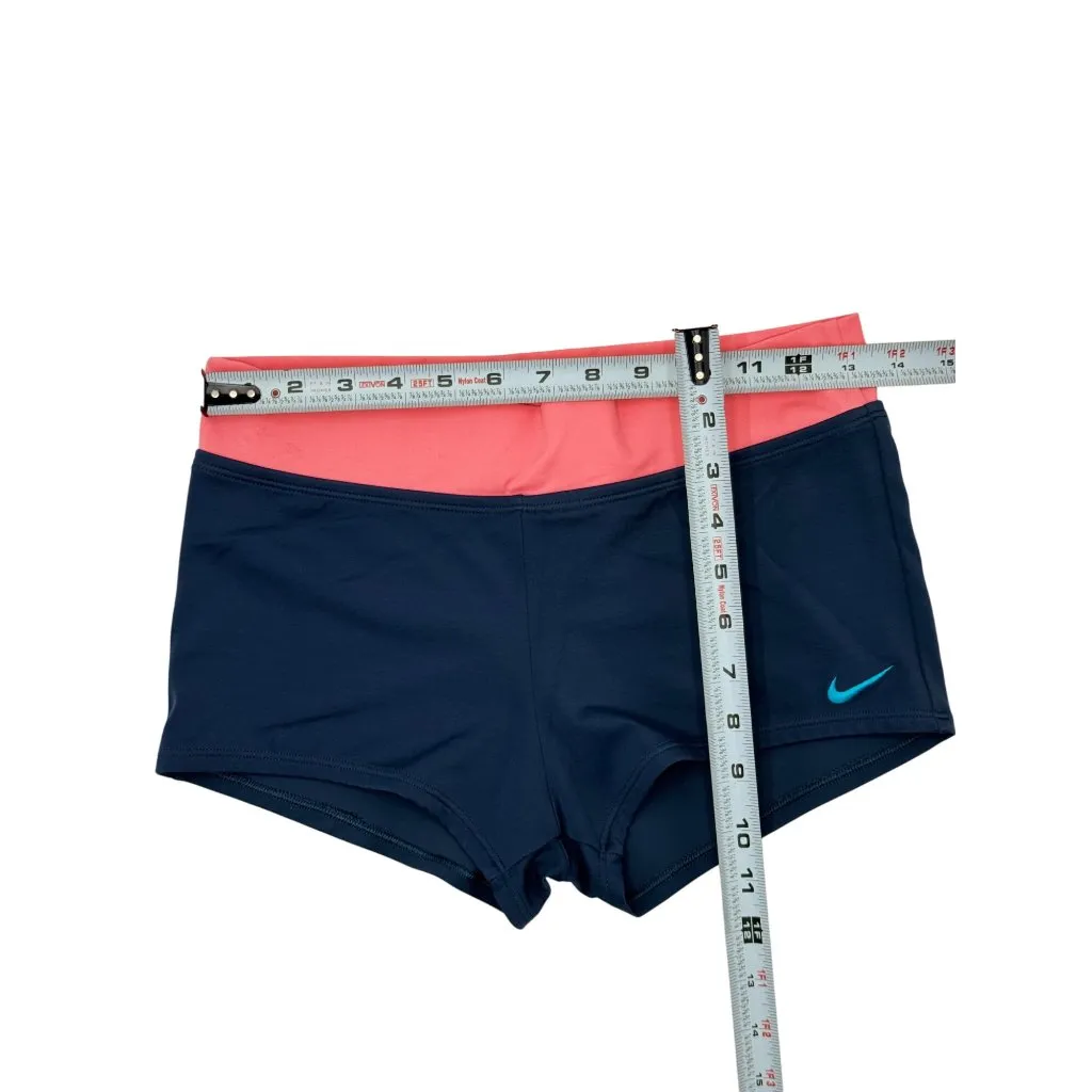 Nike Women's Black Dri-Fit Performance Game Shorts, Size M Gray Pink Running - Image 8