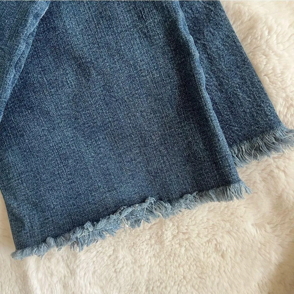 Cropped ankle flare jeans - Image 2