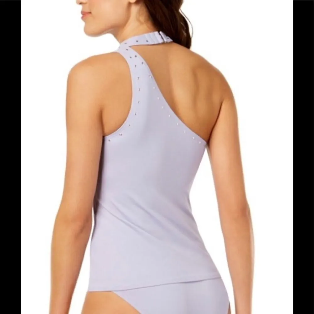 Michael Kors Lilac studded choker tankini set Purple Size undefined - Image 4