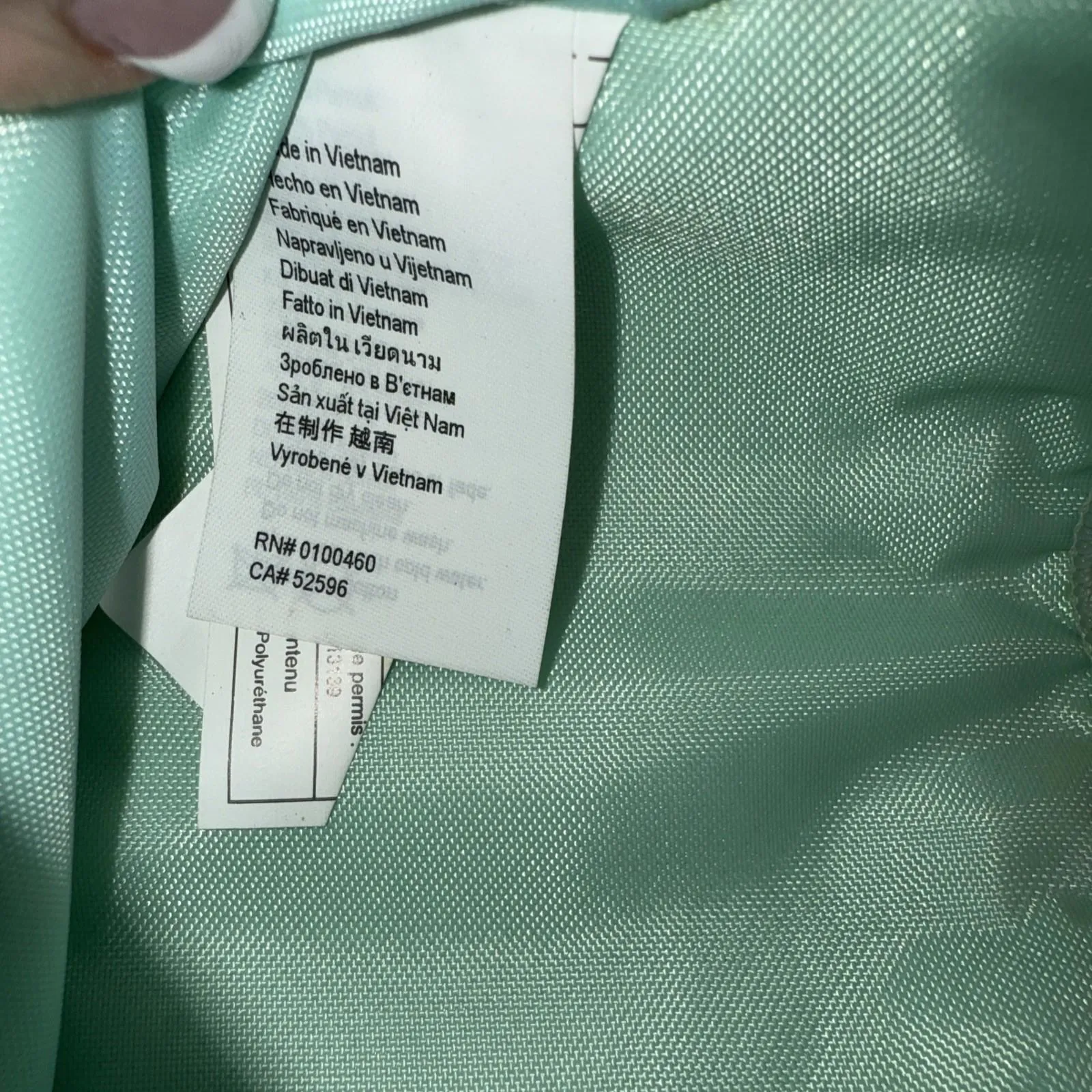 Kavu Go Time Minimalist Crossbody Wallet Striped Gorpcore Travel Outdoor Purse - Image 4