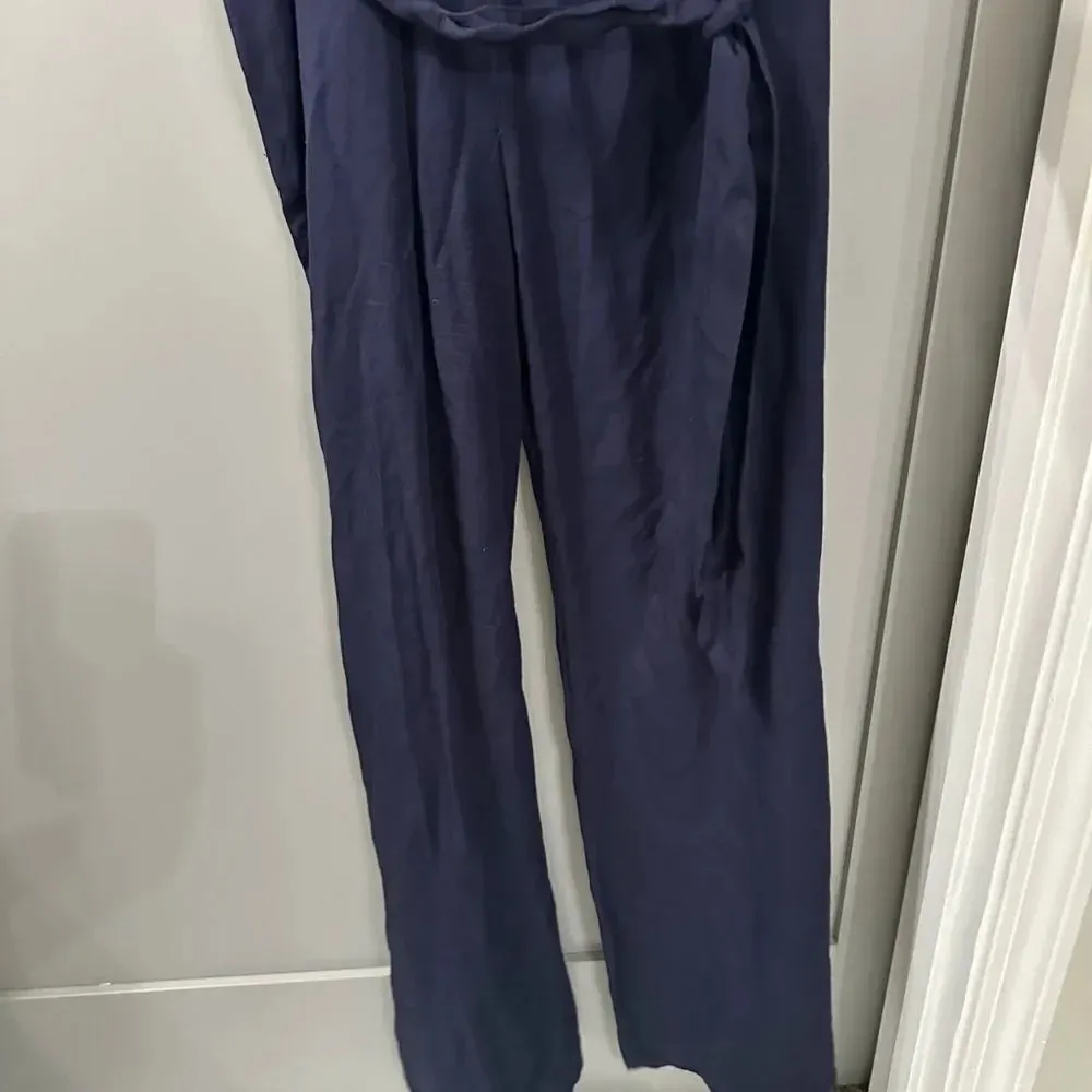 Embroidered Off Shoulder Floral Jumpsuit 'Love Lies' Size Medium - Image 3