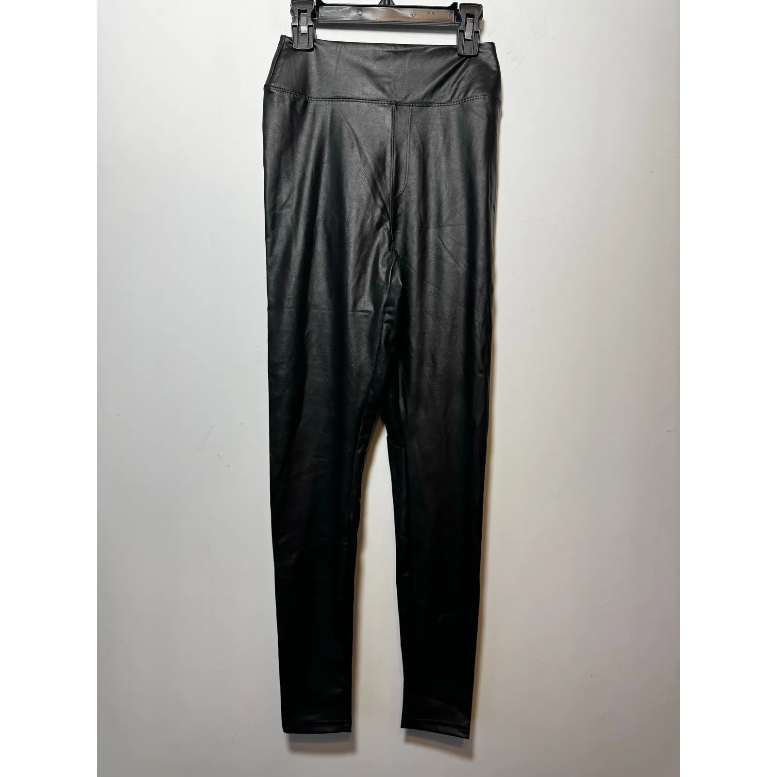 Brand New Offline by Aerie Women's Size Medium Black Faux Leather Leggings - Image 7