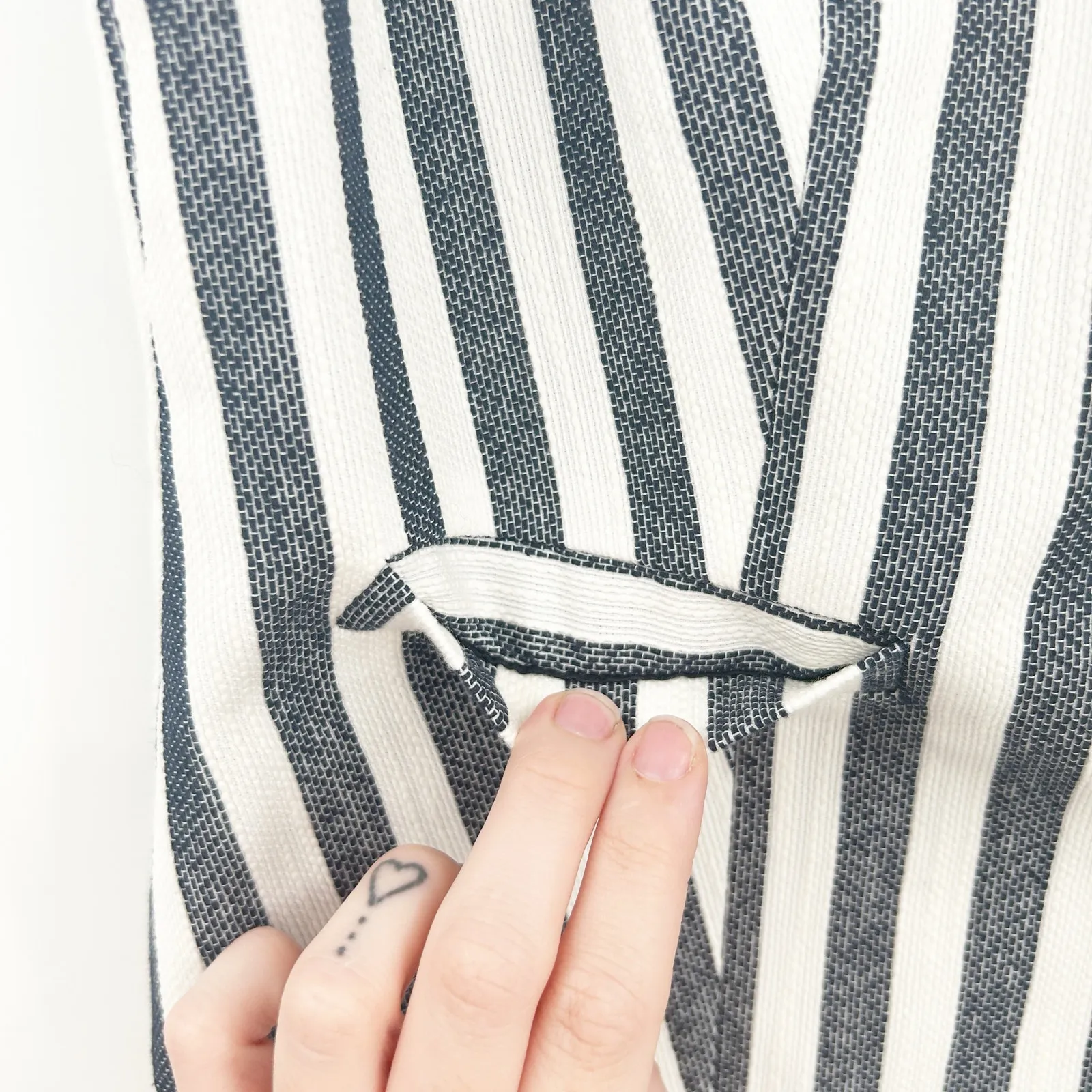 NWT LOFT Womens Preppy Nautical Coastal Textured Buttoned Striped Vest Size‎ S - Image 7