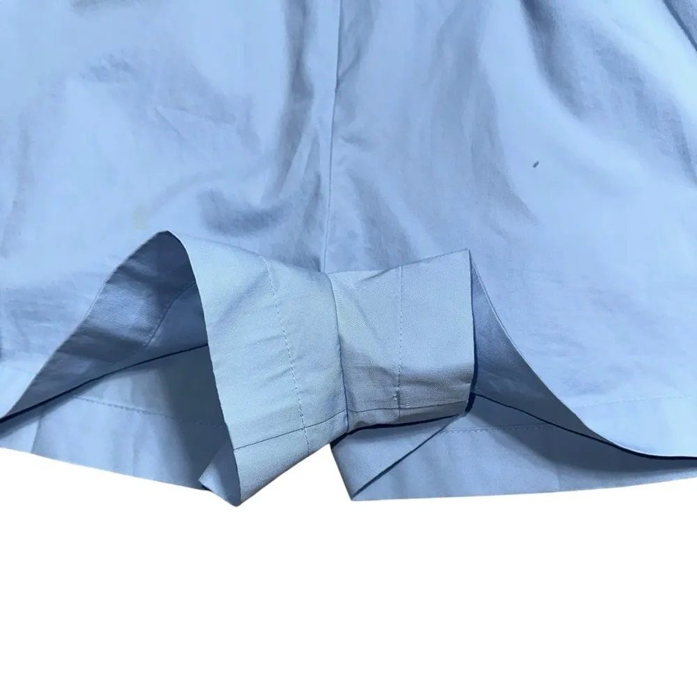 Sandro Rosalyn Colorblock Light Blue Short Sleeve Romper Women’s S - Image 7