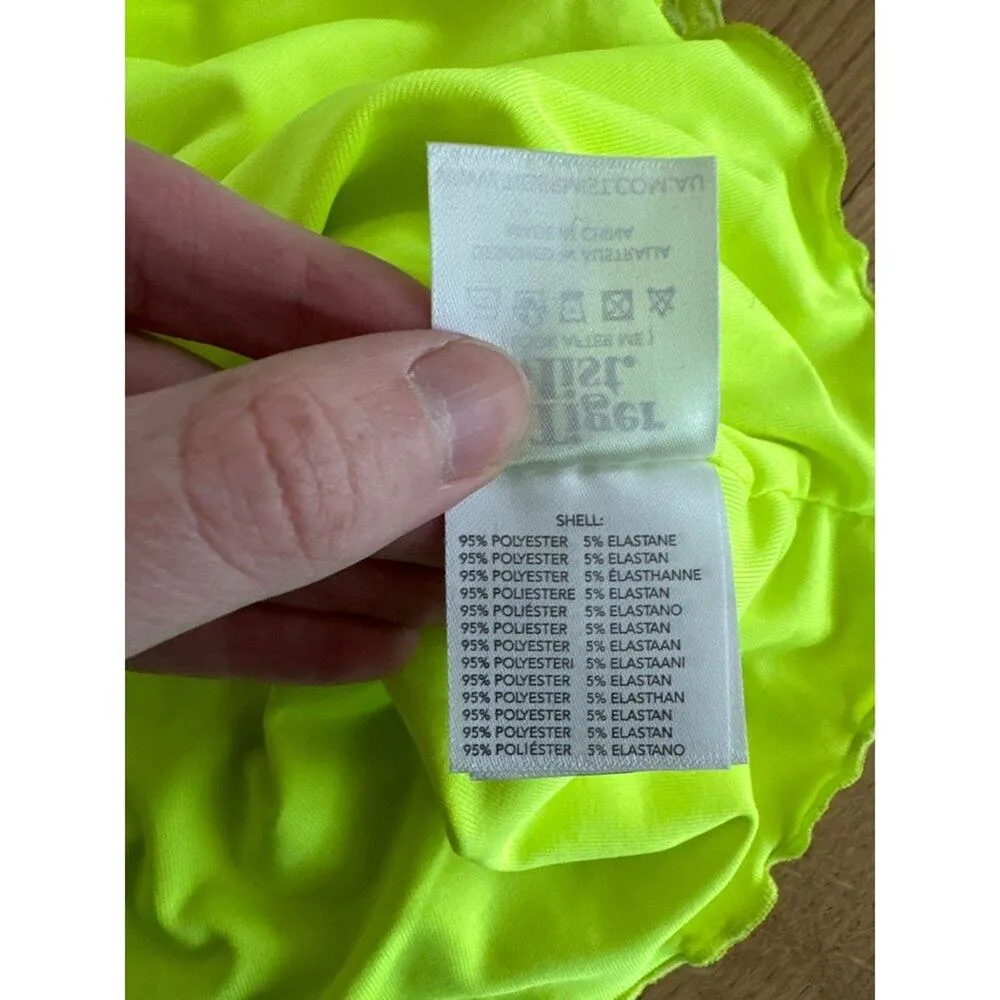 Tiger Mist - Lanie Mini Skirt in Neon Yellow - Image 3