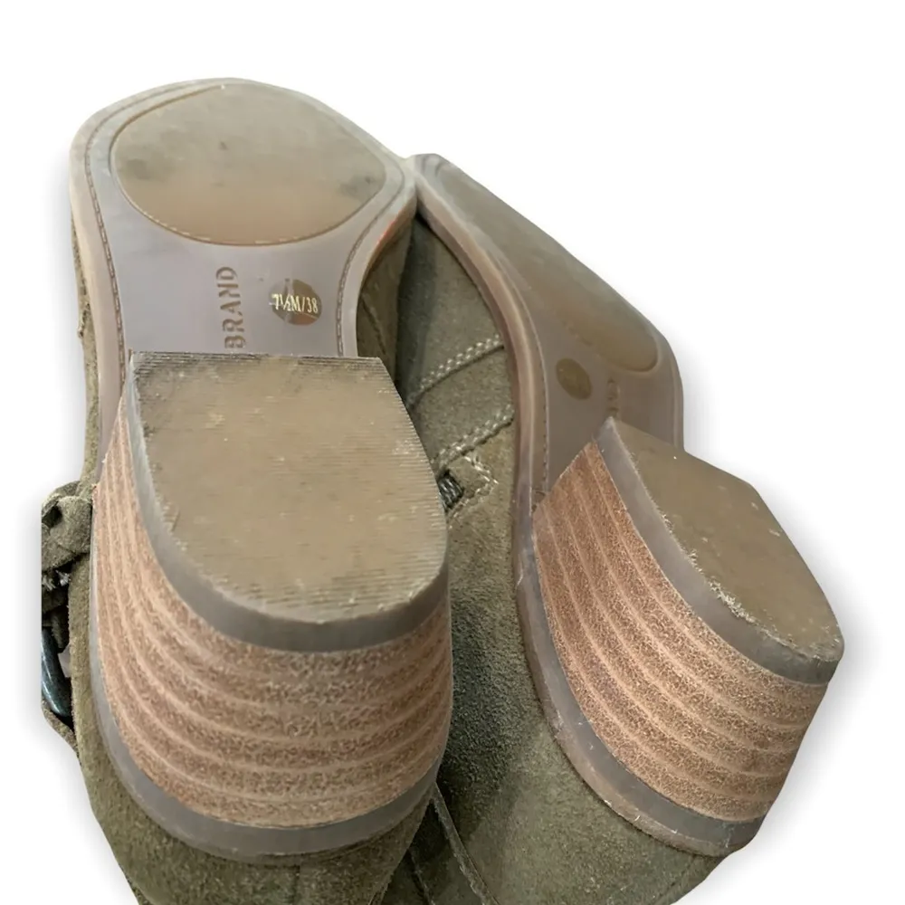 Lucky Brand Enitha leather suede ankle booties - Image 4