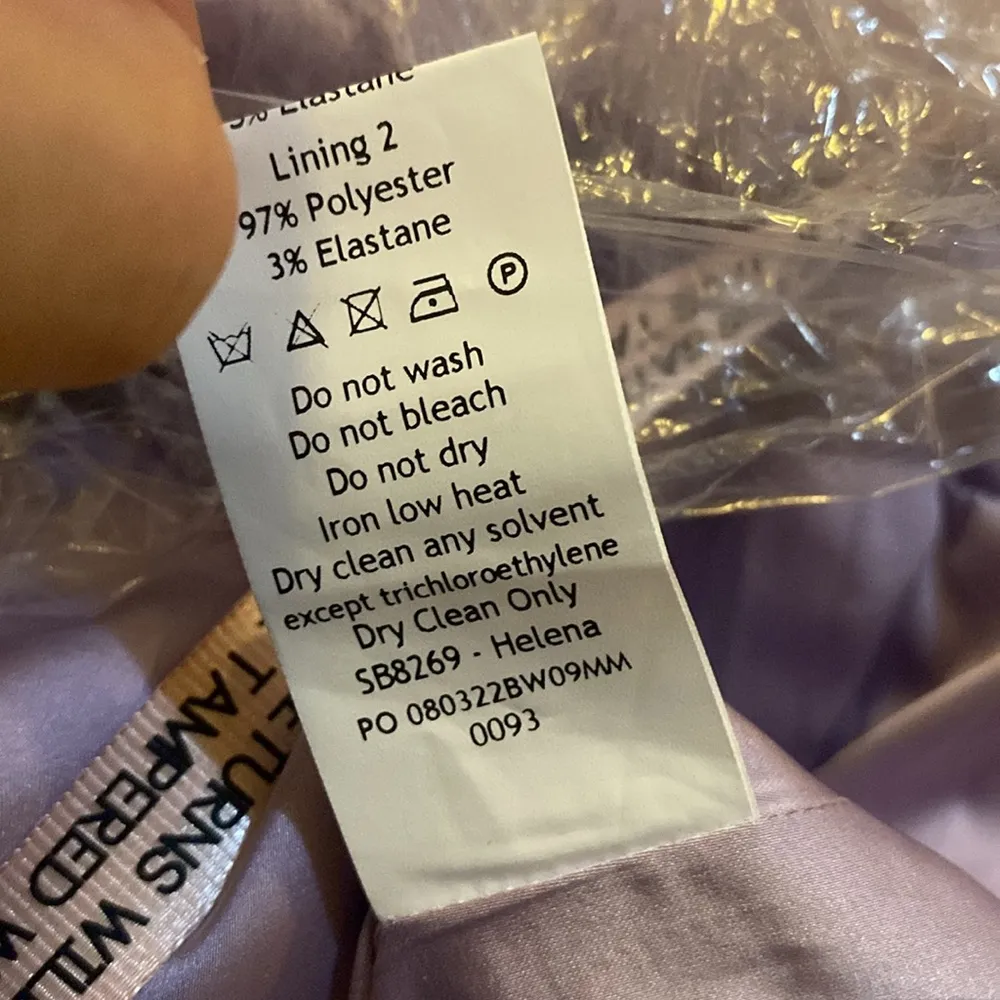 House of CB Helena Feather Trim Satin Midi Dress - Image 10