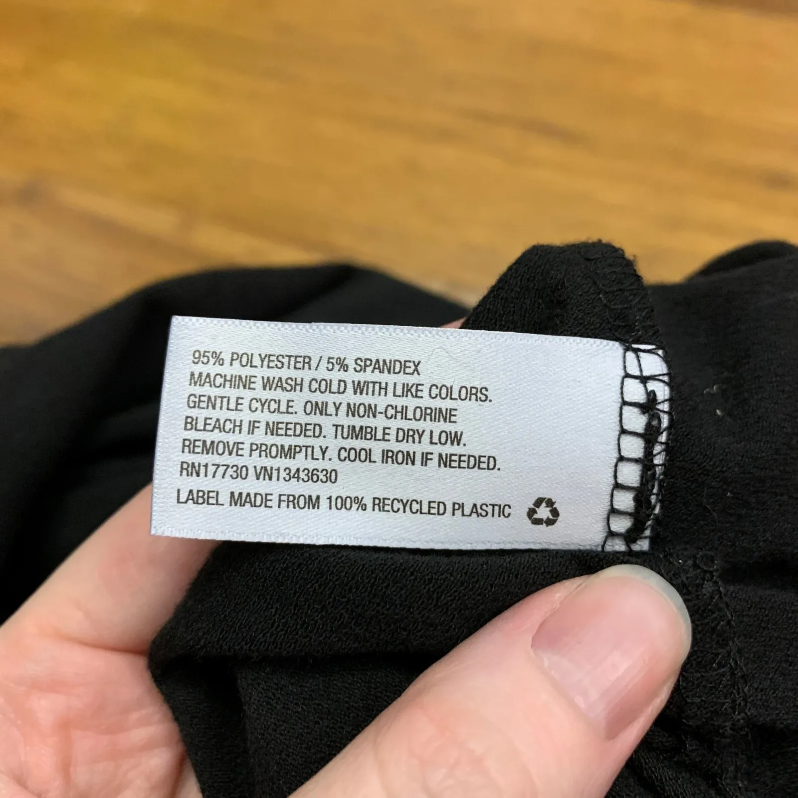 A New Day‎ Black Sleeveless Midi Tank Dress Side Slit Casual Women's Size Large - Image 6