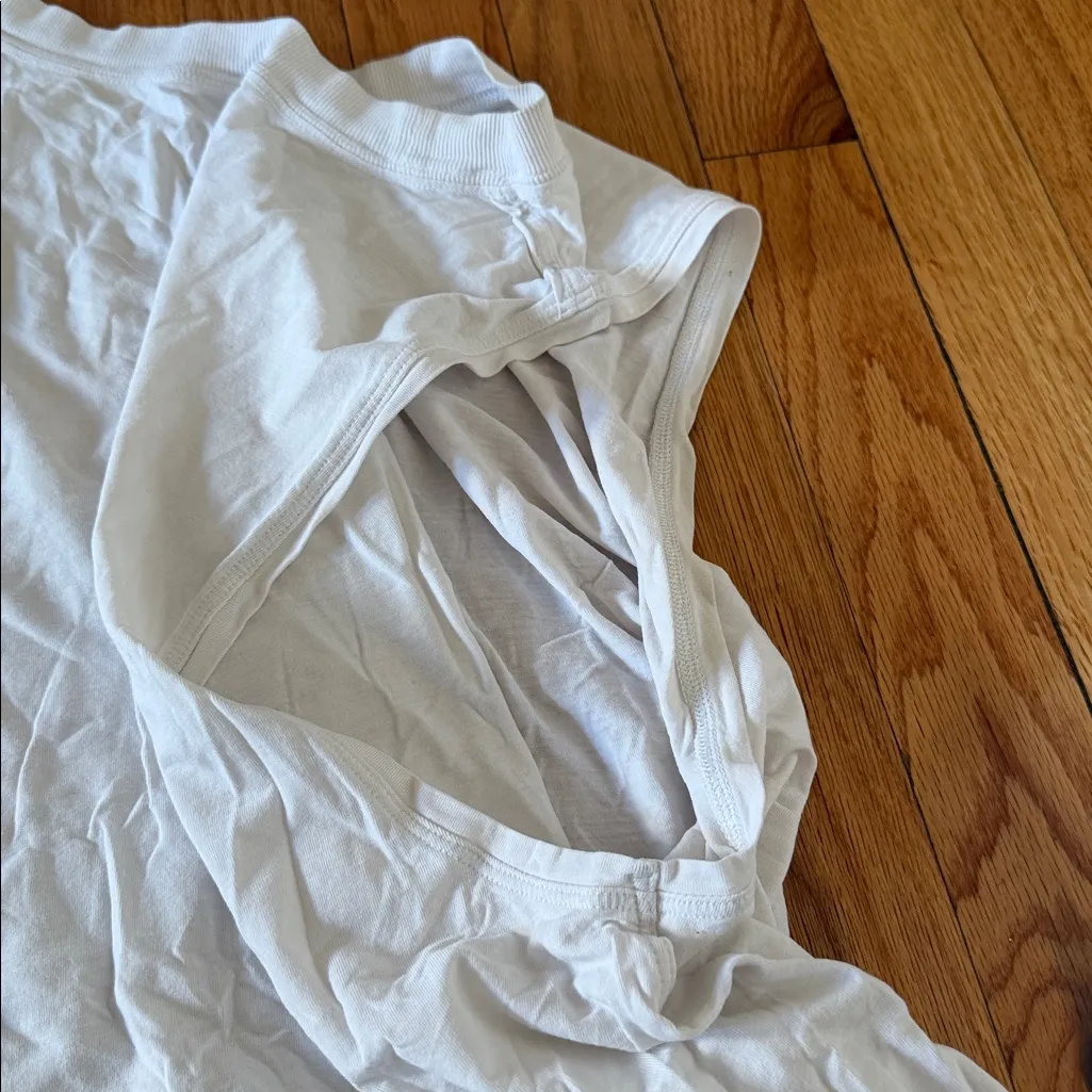 Lululemon Brunswick Muscle Tank White - Image 7