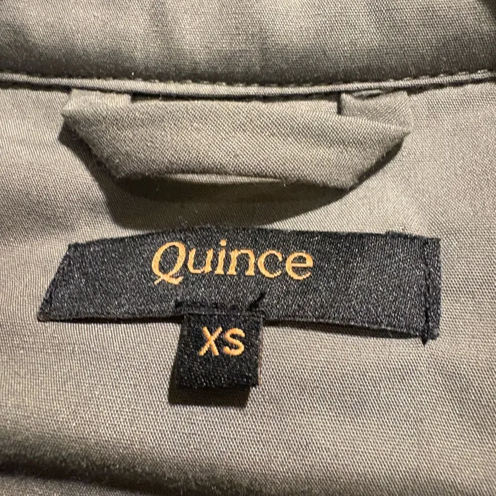 Quince merino wool shirt jacket shacket XS gray - Image 5