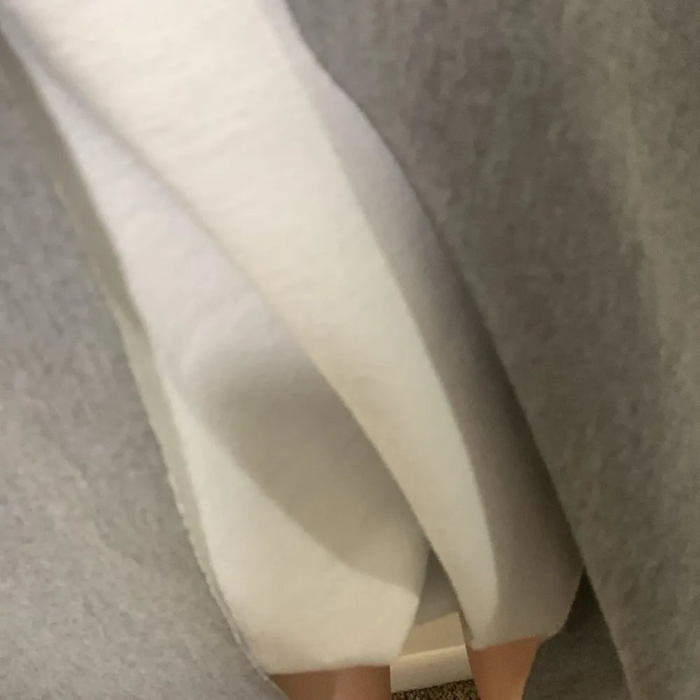 Anthropologie HD in Paris gray woman skirt size LARGE elastic waist 26” long - Image 4