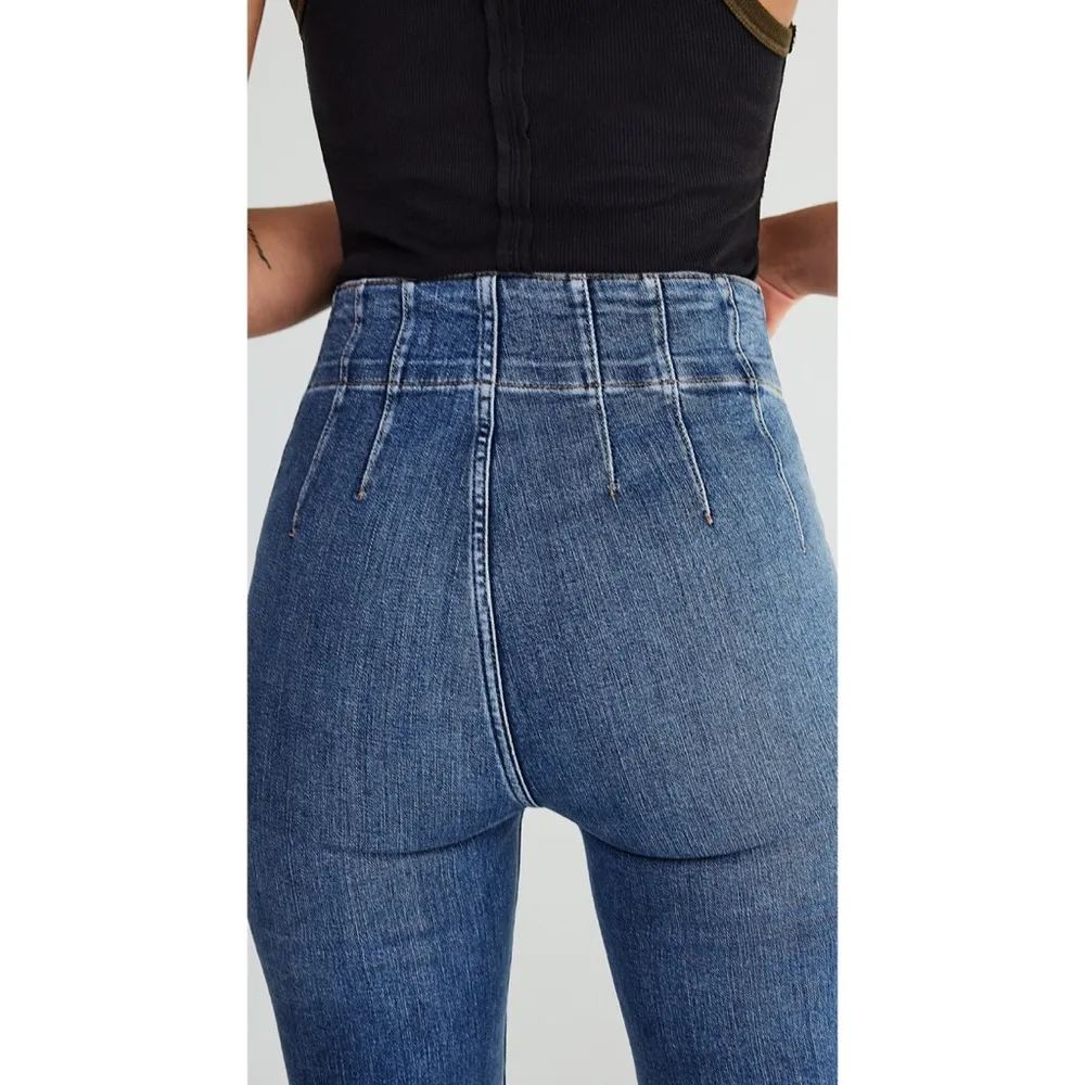 Free People We The Free Jayde Flare Jeans Size 29 - Image 11