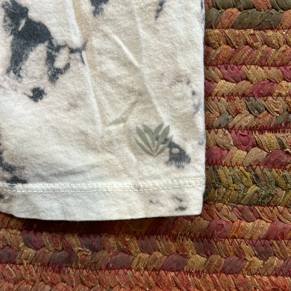 FOREVER 21 ACTIVE GREY TIE DYE HIGH NECK OPEN BACK TANK - Image 2