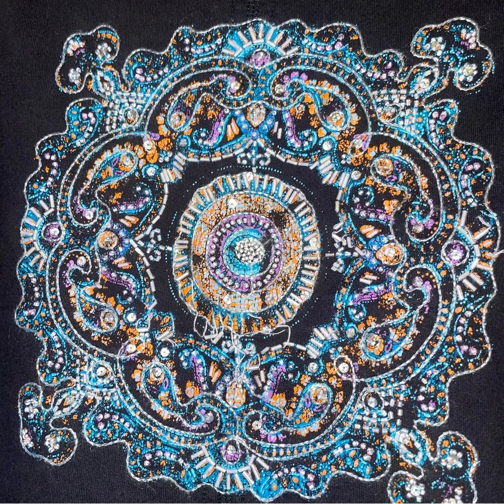 Twisted Heart XS Black Embroidered Jacket - Image 9