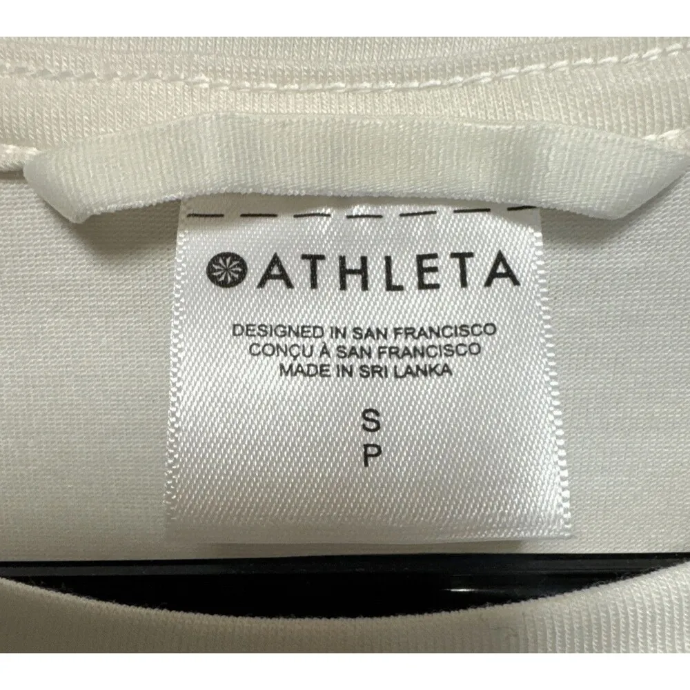 Athleta Air Out Cinch Tank in magnolia white Women’s Sz Small NWT - Image 5