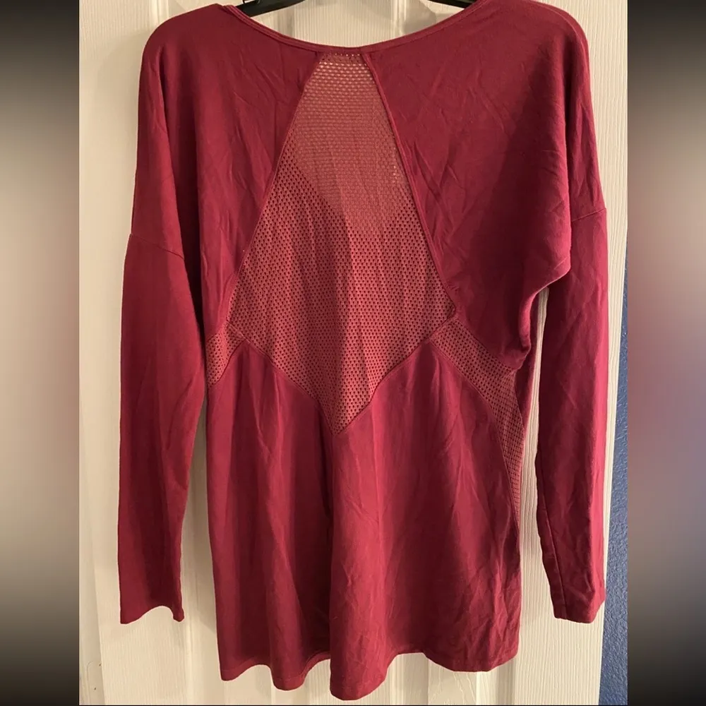NUX Madeline Longsleeve Shirt Red - Image 2