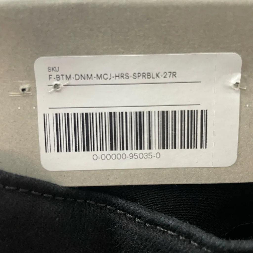 New Everlane Women’s 27 Jeans The Way High Skinny High Stretch Black High Rise - Image 9