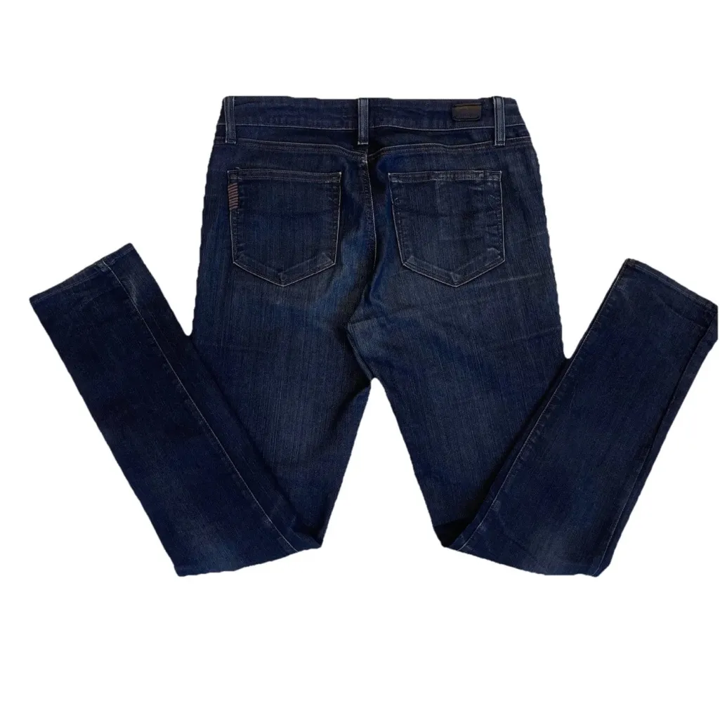 Paige Denim‎ Women’s Jeans Size 30 Dark Wash Skinny Stretch Mid Rise Classic Fit - Image 5