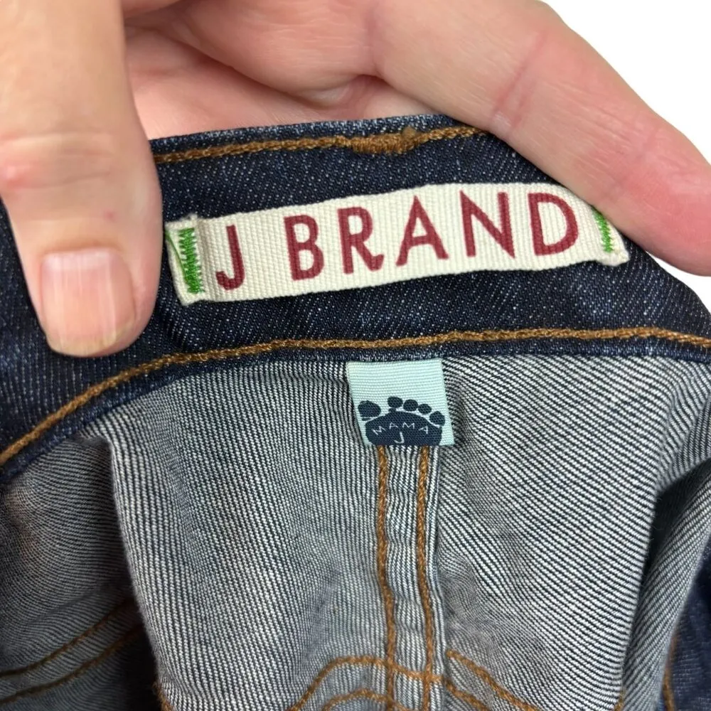 J Brand Mama J cuffed short jeans, size 32, Osaka model, cowgirl, cropped, NWT - Image 10