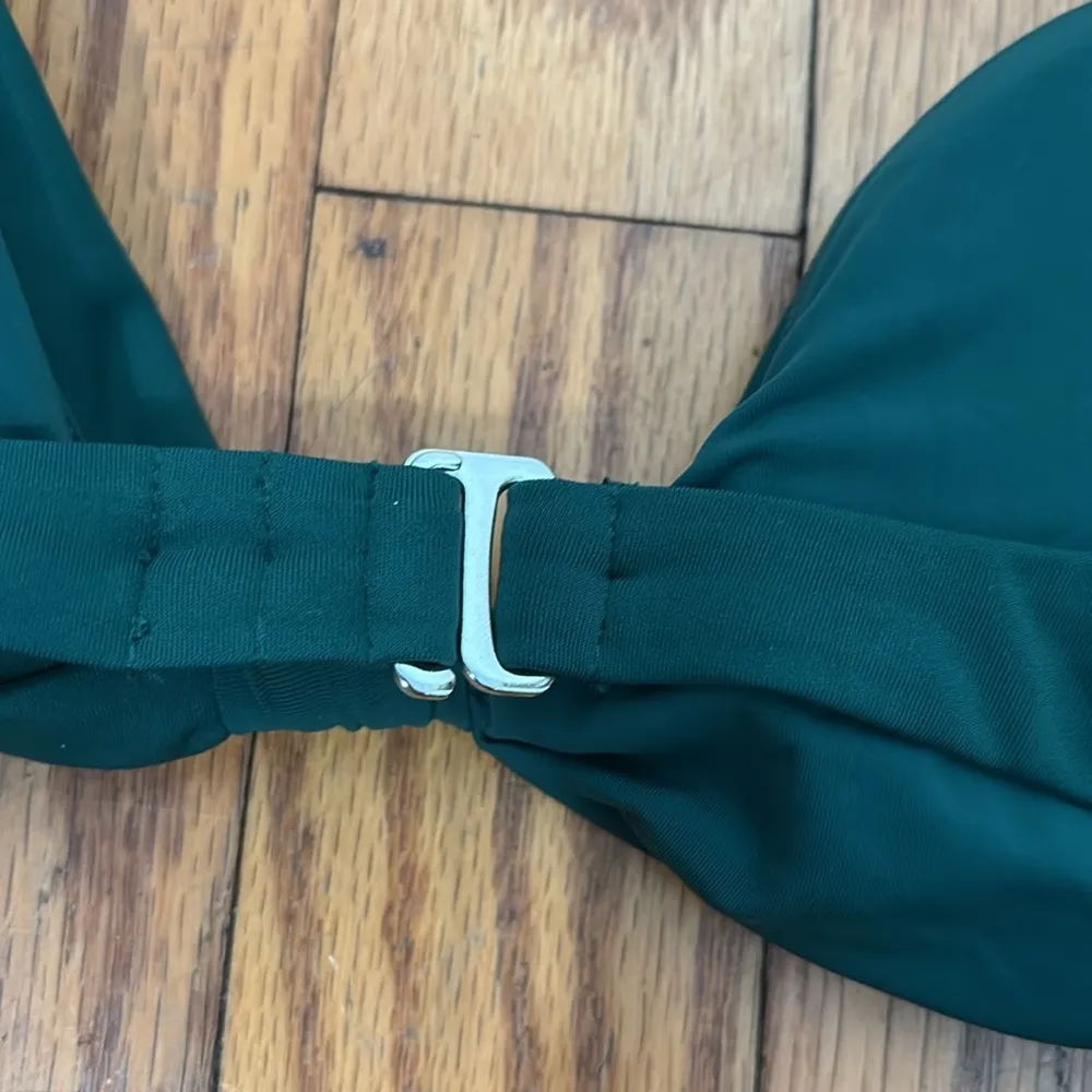 Andie Bikini Set Santorini Top 90s High Waisted Bottom Cascade Green size S NWOT - Image 4