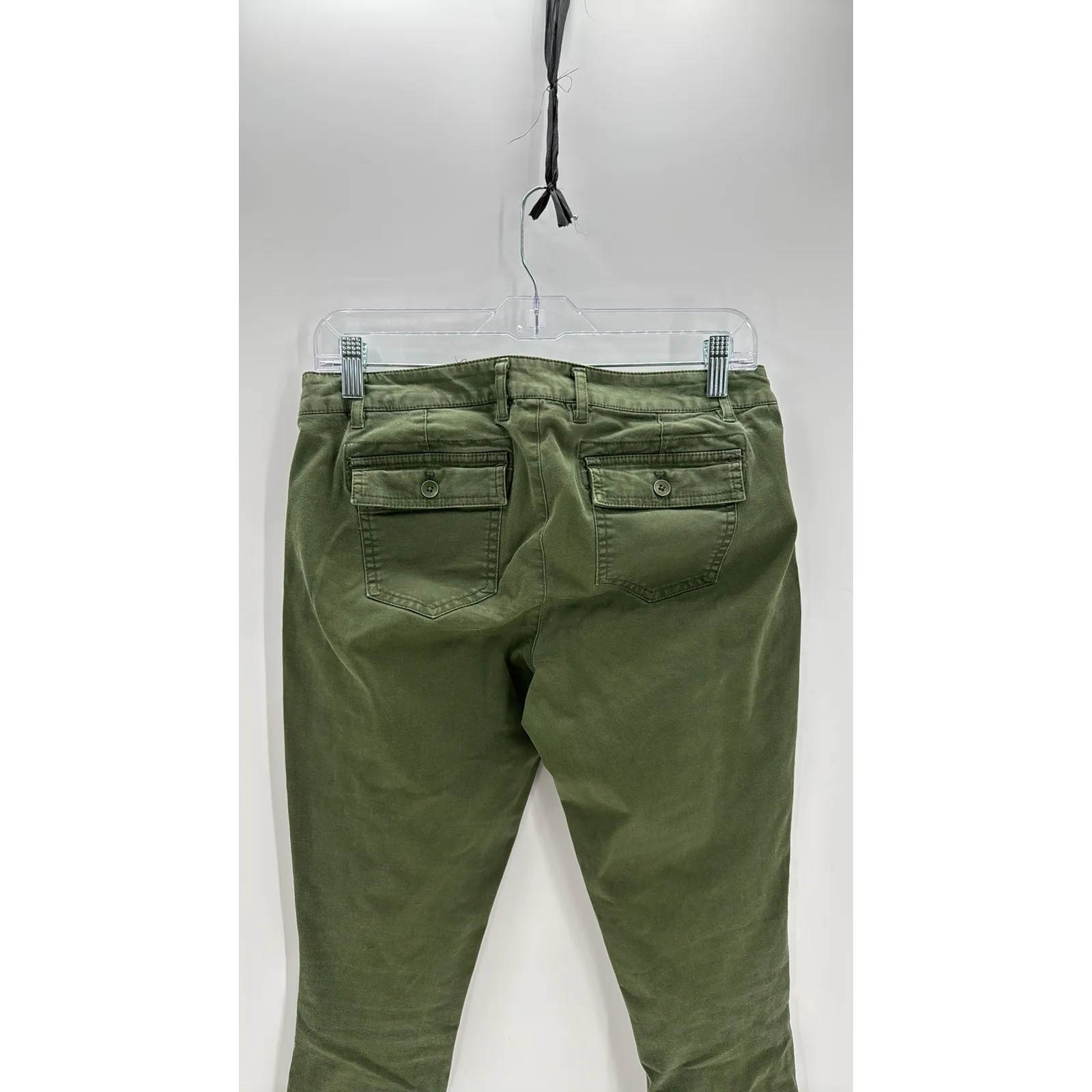 Gap Skinny Mini Khaki pants green size 2 skinny fit ankle length minimalist - Image 4