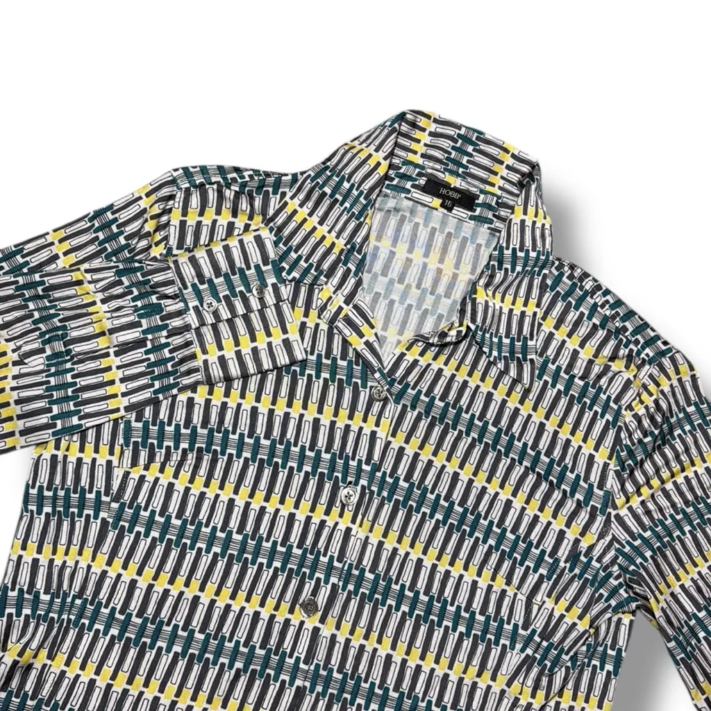 Hobbs Longsleeve Button Up Shirt‎ Size 16 - Image 2