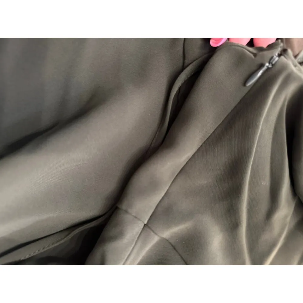 Amanda Uprichard Jasalina Maxi Dress Size XL Ponderosa Green - Image 8