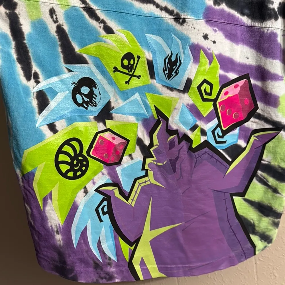 Disney The Nightmare Before Chrsitmas Tie Dye Oogie Boogie Spirit Jersey - Image 9