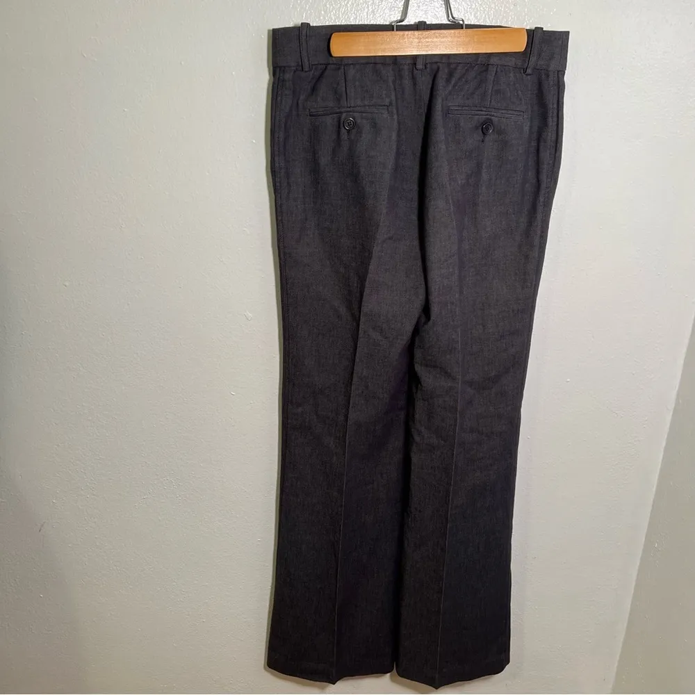 BCBGMaxAzria Behati Trousers Dark Gray Blue 2 - Image 8