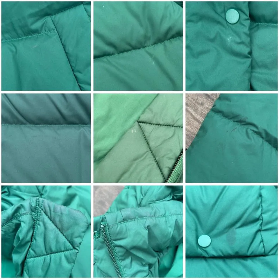 Green Lululemon Wunder Puff Down Jacket Evergreen Puffer Coat w/ Detachable Hood - Image 6