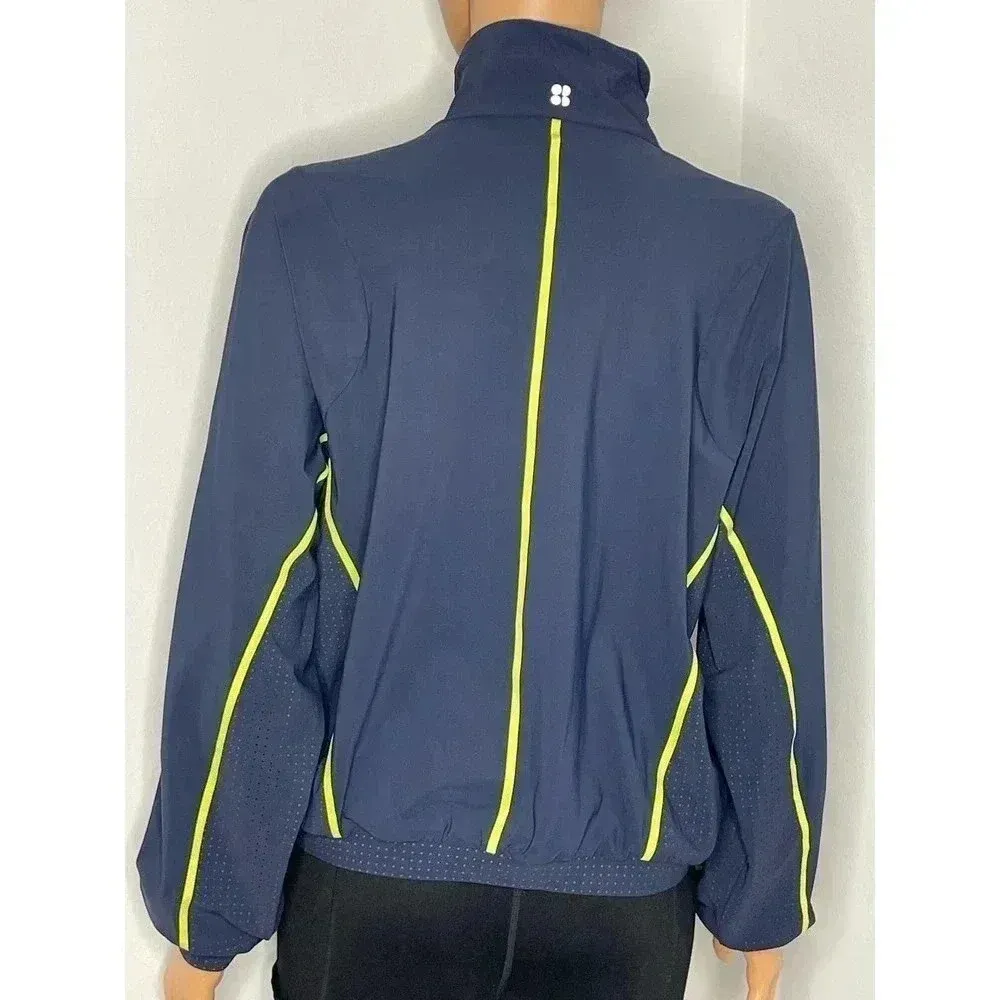 Sweaty Betty Zero Gravity Run Zip Up Long Sleeve Top size Small - Image 5