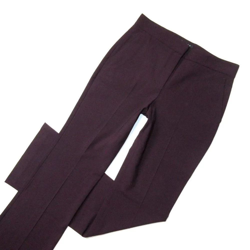 NWT THEORY Garreto W in Jasper Purple Edition Stretch Wool Trouser Pants 4 x 33½ - Image 2