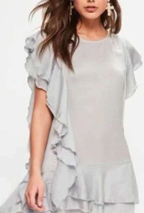Missguided Ruffle Dress  - Image 2