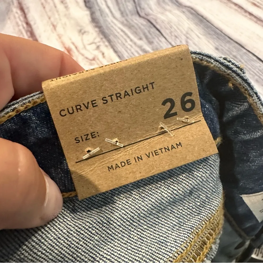 NWT Pacsun Curve Straight Distressed Jeans​ - Image 9