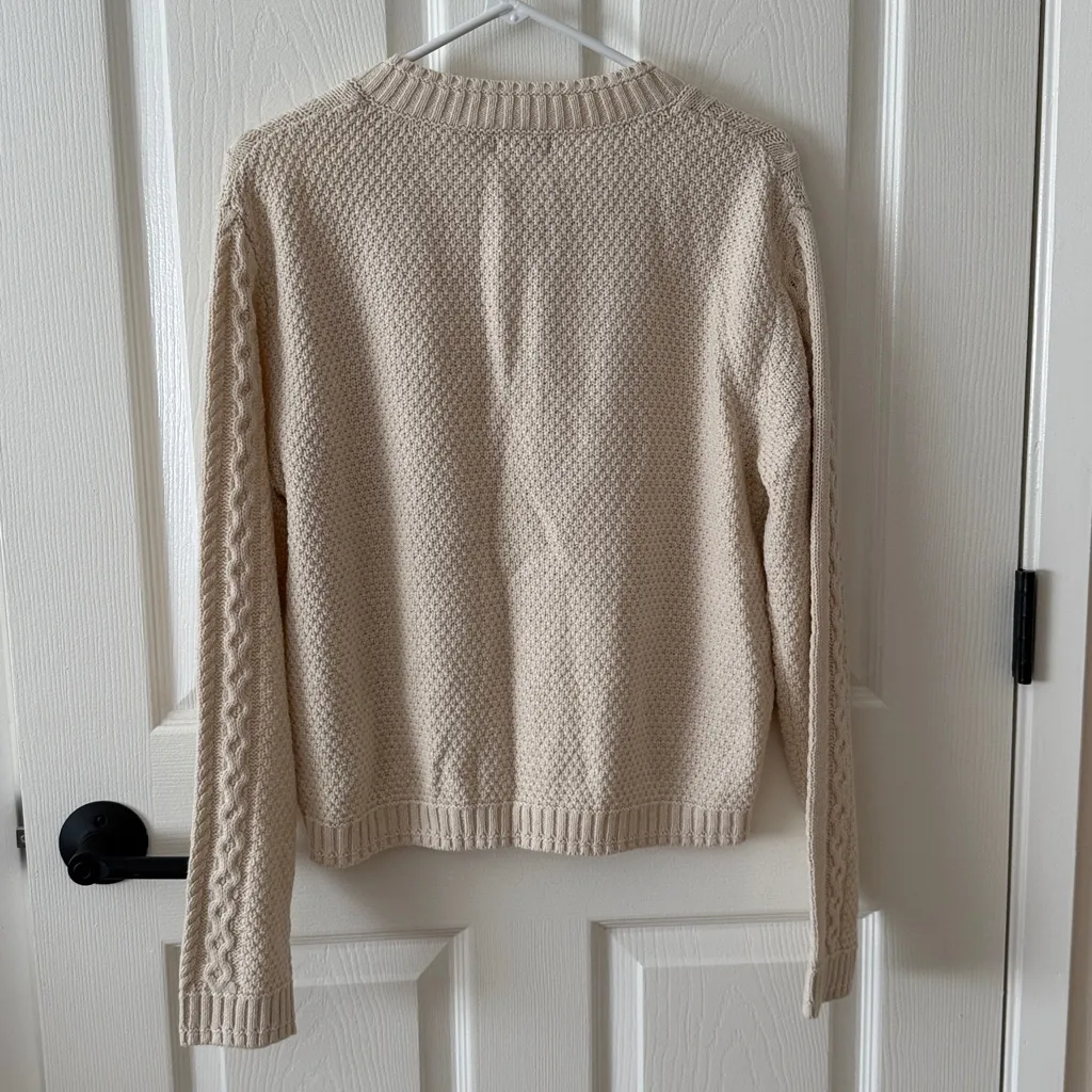 Wild Fable Heritage crewneck cable cardigan - Image 6