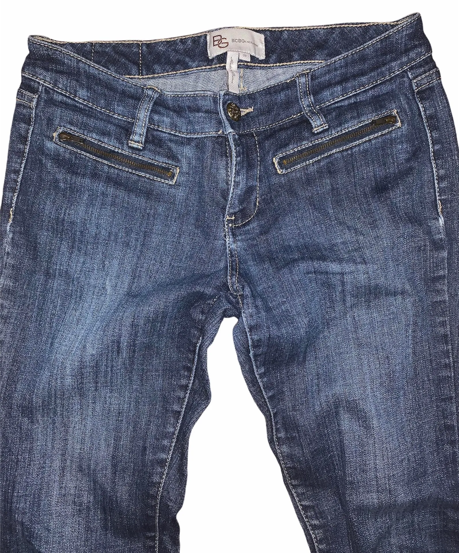 BCBGeneration Zip Pocket Skinny Jeans - Image 3