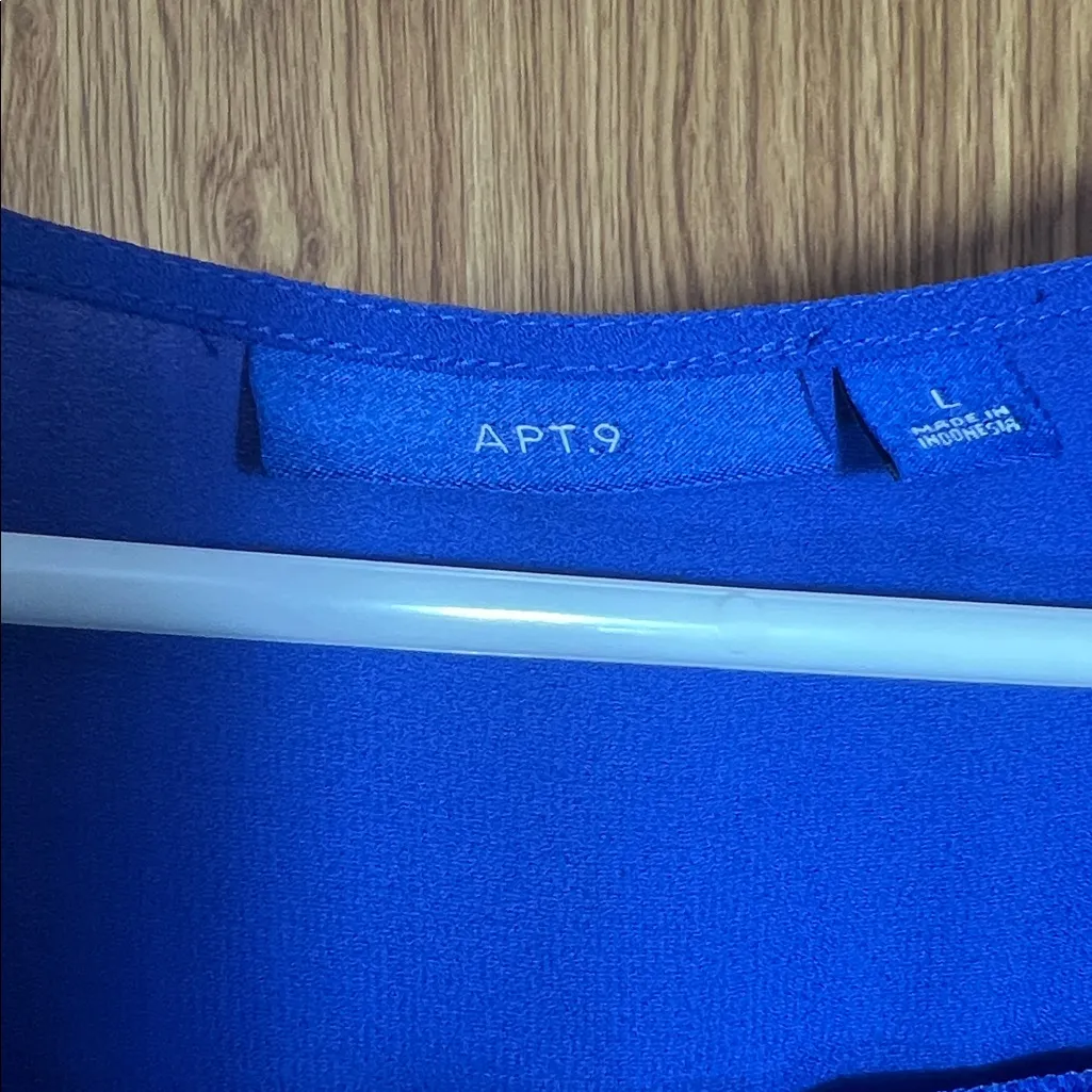 Apt. 9 Cobalt Blue Sleeveless Top - Image 2