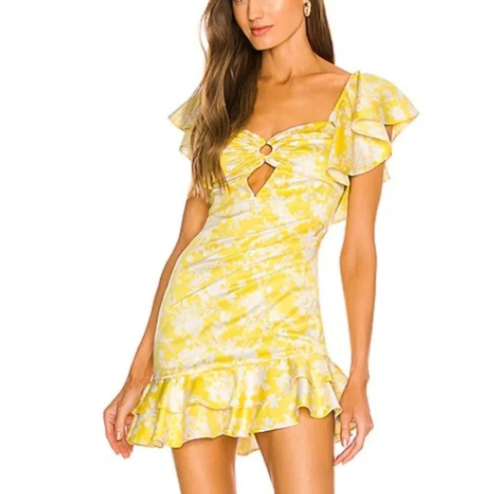 Michael Costello x Revolve Sabrina Mini Dress Sz. XXS - Image 3