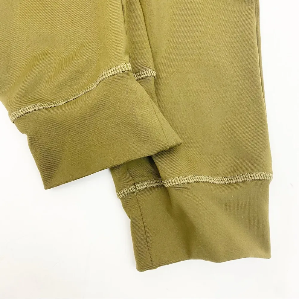 Zyia Active Unwind High Rise Joggers: Olive Green - Image 9