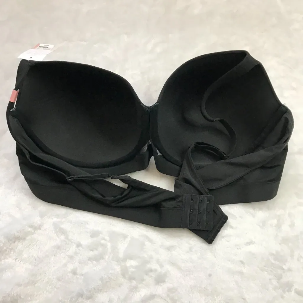 Cacique Women's Comfort Bliss Lightly Lined Balconette Bra Size‎ 52C Black NEW - Image 5