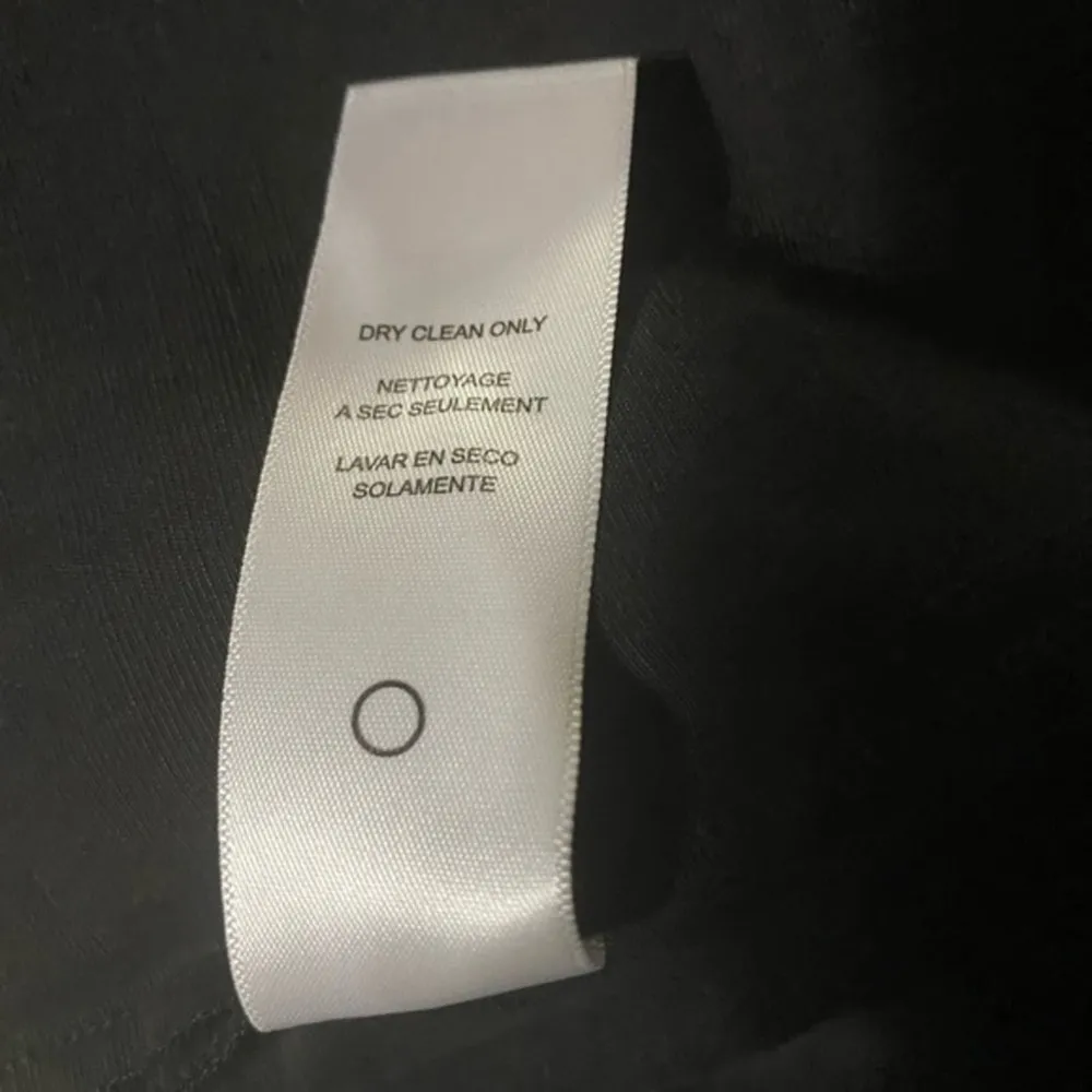 Frame Twist-front Shantung Midi Dress In Black Size Small NWT - Image 7