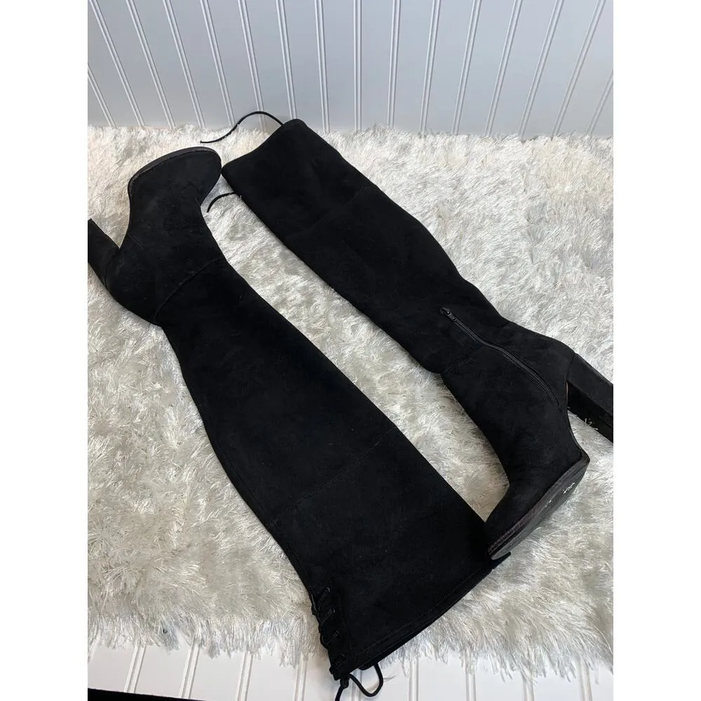 Vince Camuto Black Over Knee Grady Boot Sz 9 - Image 3